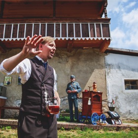 Jan Havelka během Beranových hodů
