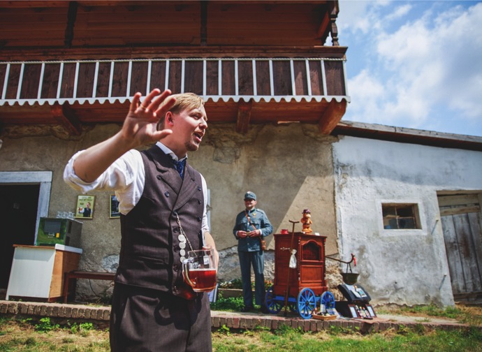 Jan Havelka během Beranových hodů
Jan Havelka během Beranových hodů