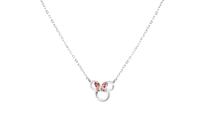 Stříbrný náhrdelník se zirkony - Minnie Mouse
Stříbrný náhrdelník se zirkony - Minnie Mouse