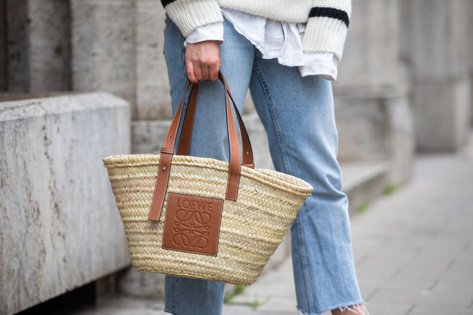 Loewe Raffia Tote
