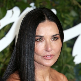 Demi Moore během let