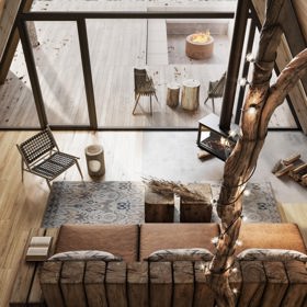 O tom, že architekti a designéři vzali opět na milost klasické áčkové stavby, jsme už psali. Pojďte se s námi podívat, jak dokonalý může mít moderní lesní chatka interiér.
