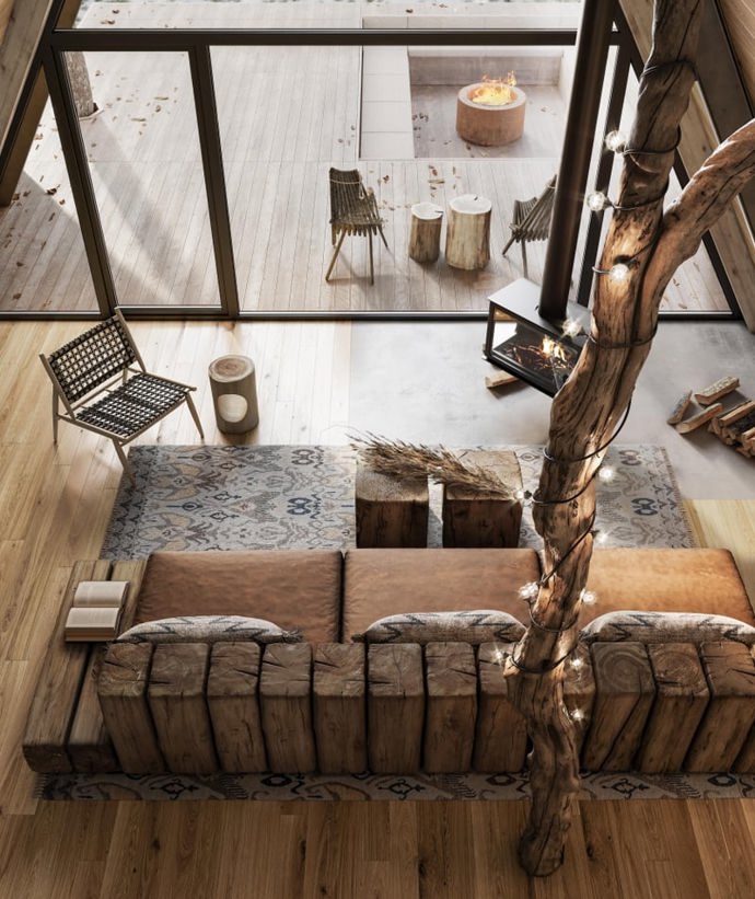 O tom, že architekti a designéři vzali opět na milost klasické áčkové stavby, jsme už psali. Pojďte se s námi podívat, jak dokonalý může mít moderní lesní chatka interiér.
