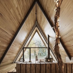 O tom, že architekti a designéři vzali opět na milost klasické áčkové stavby, jsme už psali. Pojďte se s námi podívat, jak dokonalý může mít moderní lesní chatka interiér.
