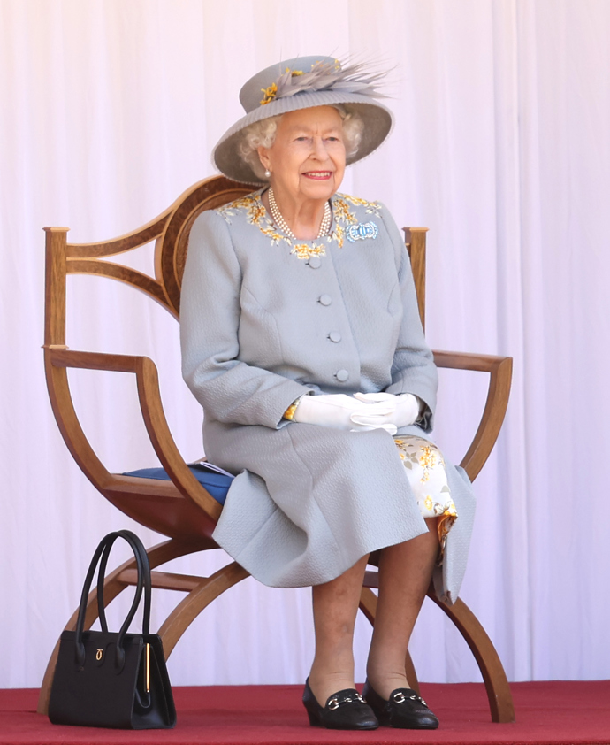 Na Trooping Of The Colour v roce 2021 oblékla baby blue barvu. 
