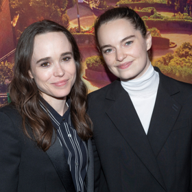 Herec Elliot Page (vlevo) ještě jako Ellen Page se svojí bývalou manželkou. Manželství jim sice nevydrželo, ale dodnes jsou skvělými přáteli.
