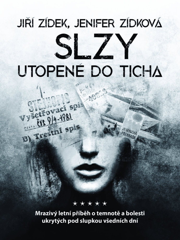 Kniha Slzy utopené do ticha Jiřího a Jenifer Zídkových v sobě mistrně kombinuje retro atmosféru začátku osmdesátých let s prvky drsného thrilleru. Jde o nekompromisní sondu do hlubin lidské bolesti, knihu odhalující to nejhorší v nás. Knihu, která vás pohltí jako temné vody, stáhne pod hladinu a nepustí až do hořkého konce.
