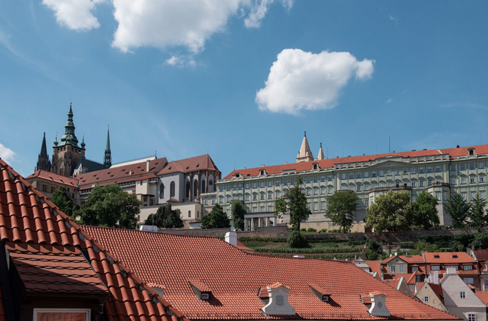 Galerie: Byt s výhledem na Pražský hrad Galerie: Byt s výhledem na Pražský hrad