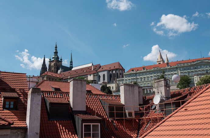 Galerie: Byt s výhledem na Pražský hrad Galerie: Byt s výhledem na Pražský hrad