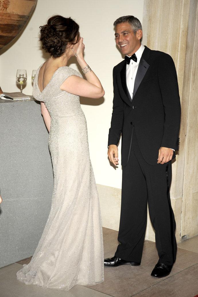 Zachyceni ve smíchu na Met Gala v roce 2008.
