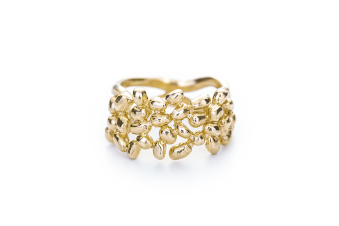 Gold Cluster Plate, 27JEWELRY
