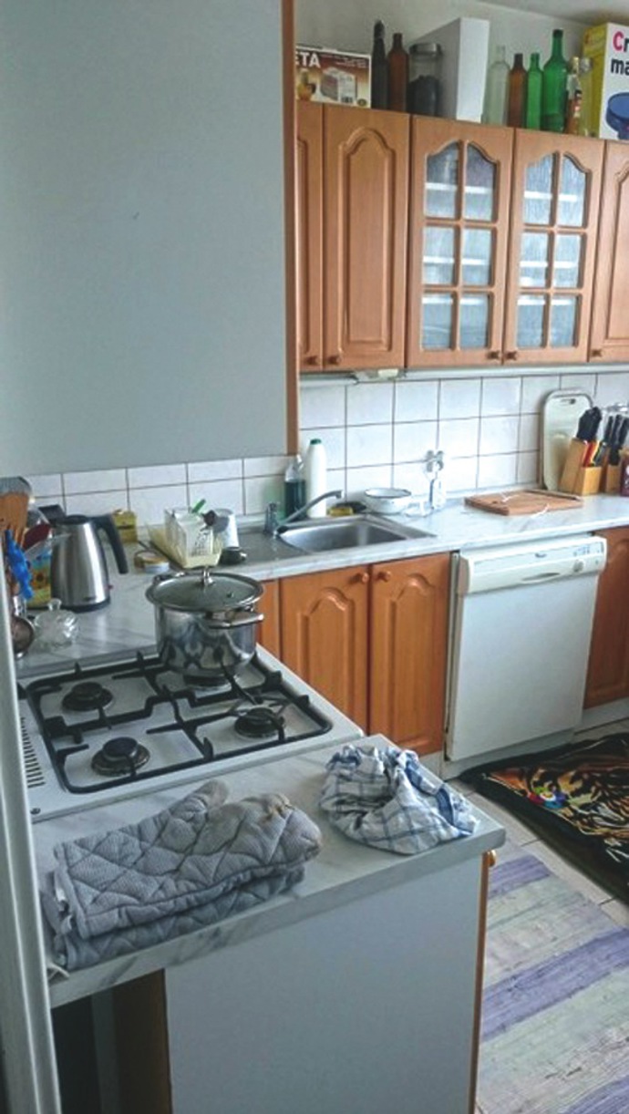 Hajasovi si původně představovali kuchyni v odstínech zelené a šedé. Designérka jim však doporučila nadčasovější řešení, které se dá v budoucnosti snadno uzpůsobit proměňujícímu se vkusu.
