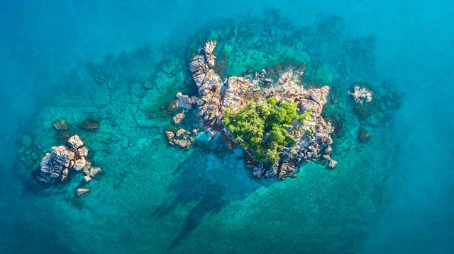 Atol na Seychelách
