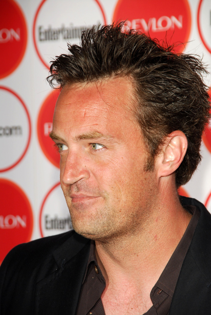 Matthew Perry během let