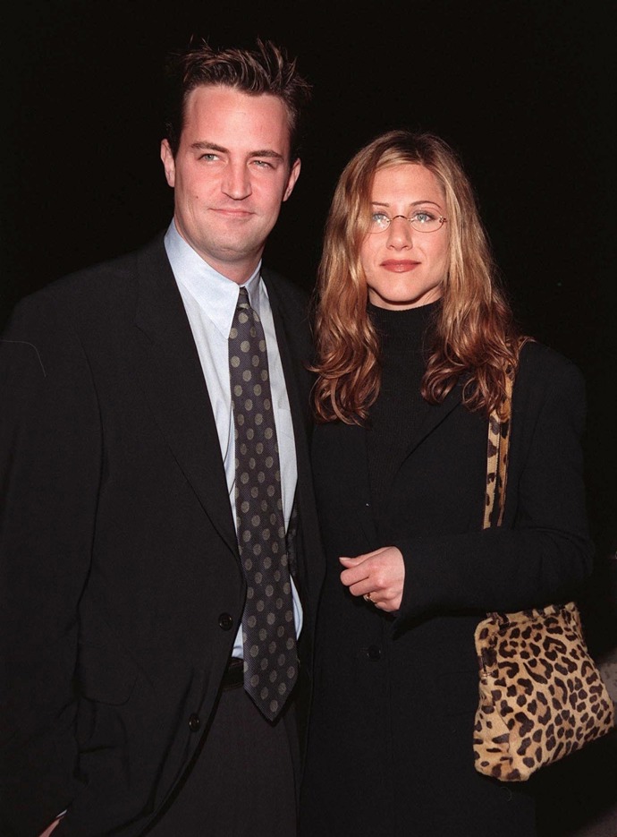 Matthew Perry během let