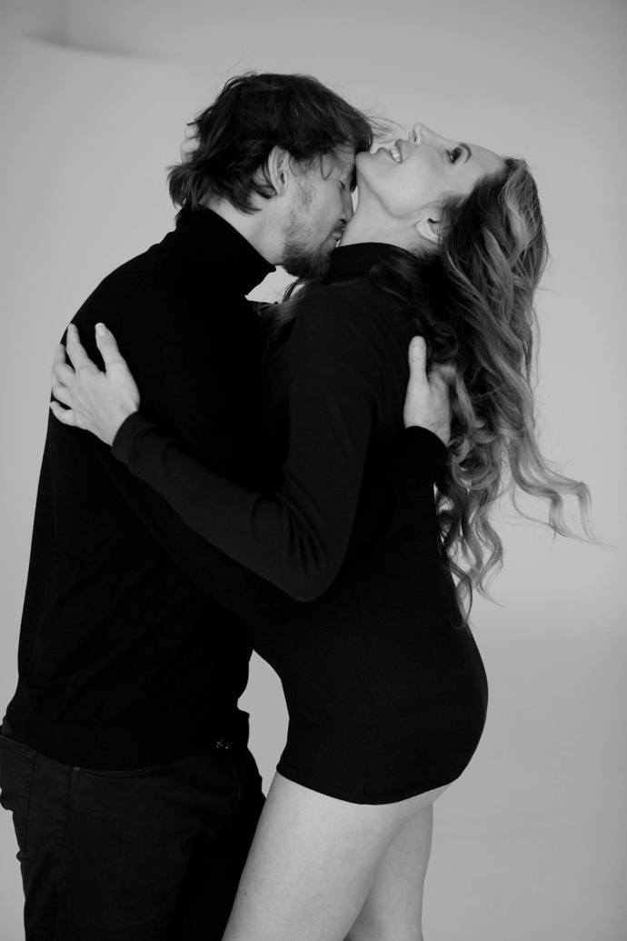 Těhoteské fotografie Olgy Lounové