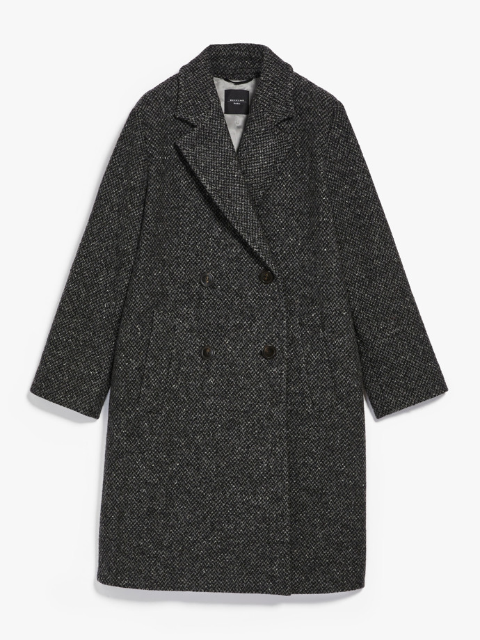 Vlněný tvídový kabát, Weekend Max Mara, 15 000 Kč
Vlněný tvídový kabát, Weekend Max Mara, 15 000 Kč