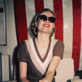 Grace Kelly a její oblíbený volnočasový outfit. 

