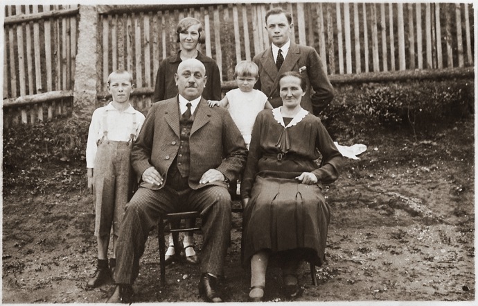 Praděda František Kubák s rodinou
Praděda František Kubák s rodinou