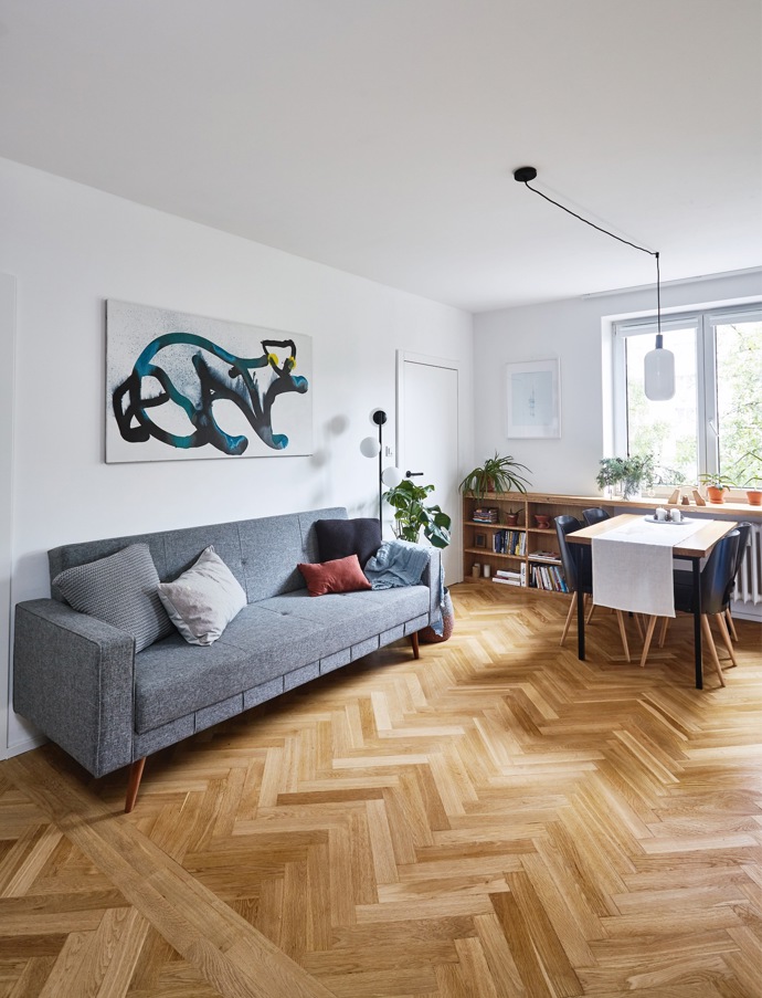 Galerie: Přírodní materiály v činžáku