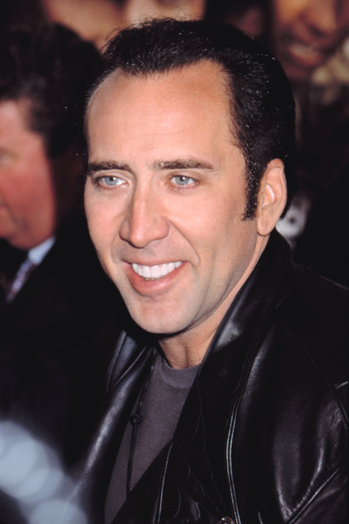Nicolas Cage během let