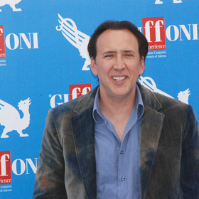 Nicolas Cage během let