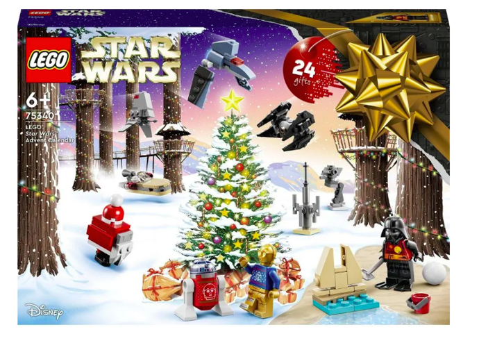 LEGO Star Wars

Děti si zamilují čekat na Vánoce s tímto kalendářem, ve kterém každý den odkryjí sestavitelné překvapení Star Wars™.

Cena: 919 Kč
