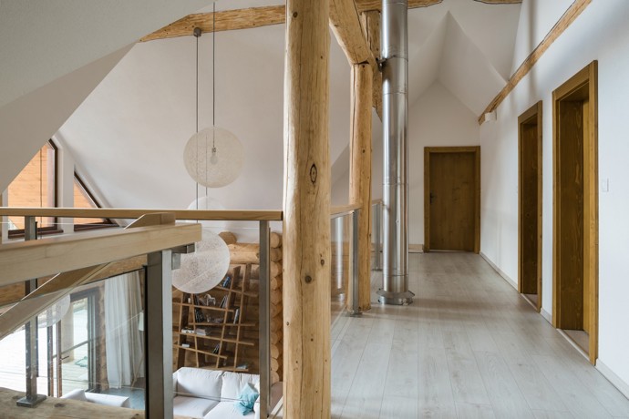 Galerie: Moderní srub v Nízkých Tatrách