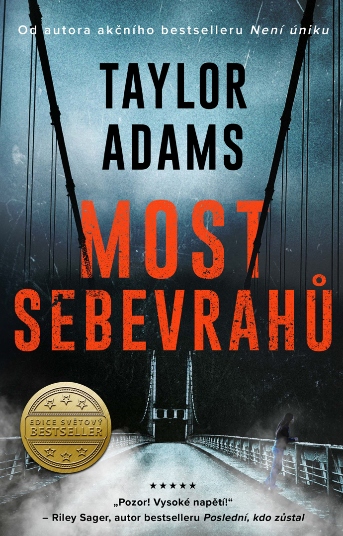 Taylora Adamse už možná znáte, a to díky skvělým psychothrillerům Není úniku a Na dostřel. Jeho nový román Most sebevrahů opět nenechá nikoho na pochybách, že tento autor psychothrillery prostě umí!
