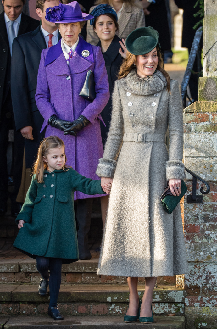 V roce 2019 sladila princezna z Walesu svůj outfit s princeznou Charlotte. 
