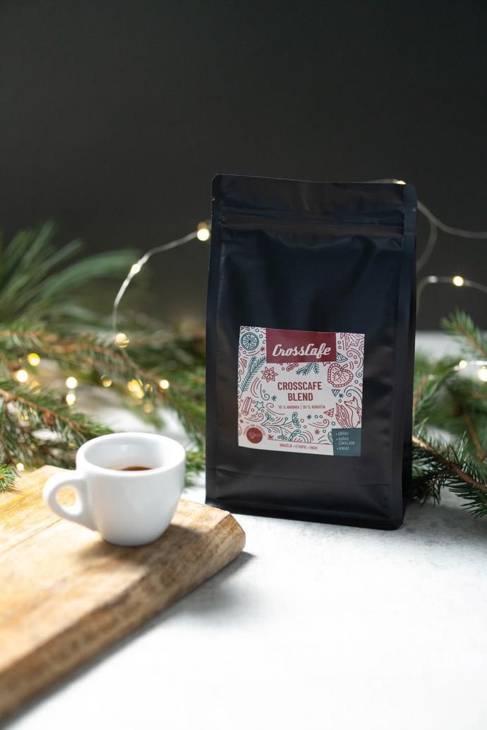 Káva CrossCafe Blend, 165 Kč
