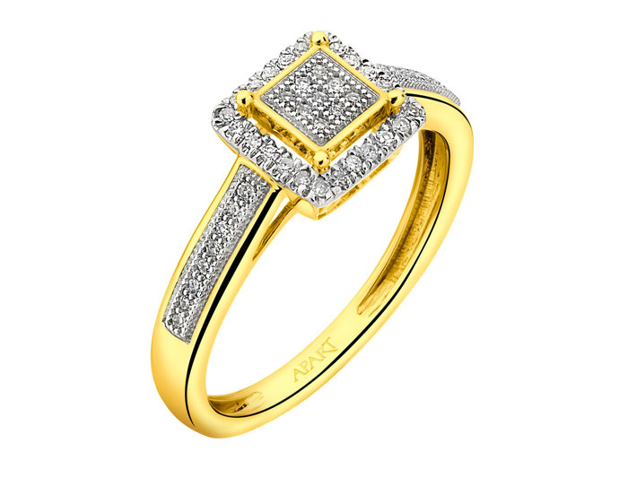 Zlatý prsten s diamanty
Zlatý prsten s diamanty
