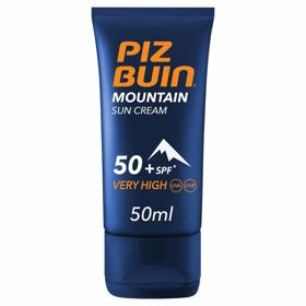 Hydratační krém Mountain Sun Cream SPF 50+, Piz Buin, 430 Kč
