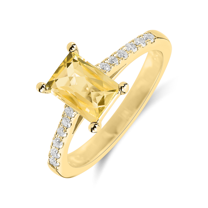 Prsten ze žlutého zlata s citrínem a diamanty

ALO diamonds, cena 20 000 - 30 000 Kč
