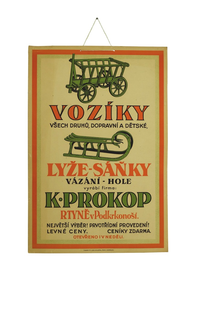 Dobový plakát
