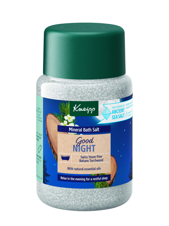Sůl do koupele Good Night, Kneipp, 500 g, 219 Kč
Sůl do koupele Good Night, Kneipp, 500 g, 219 Kč