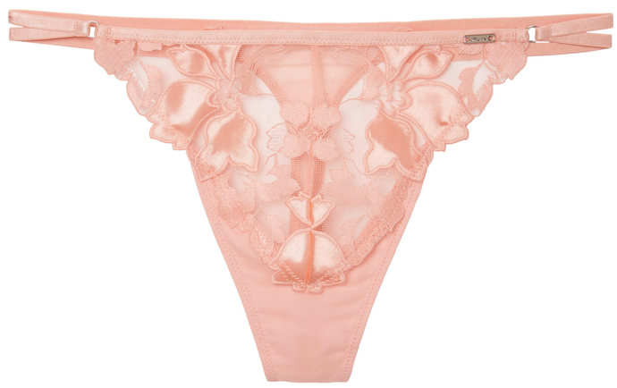 Růžová tanga, 599 Kč, Lindex
Růžová tanga, 599 Kč, Lindex