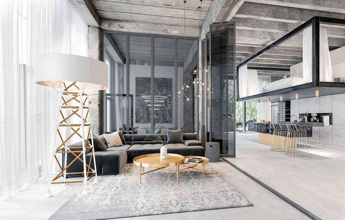 Galerie: Pražský moderní penthouse Galerie: Pražský moderní penthouse