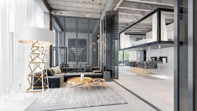Galerie: Pražský moderní penthouse Galerie: Pražský moderní penthouse