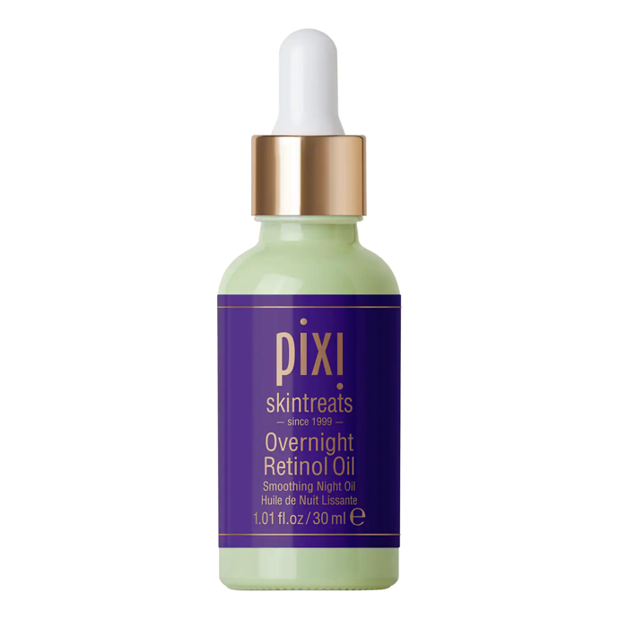 Noční olej Overnight Retinol Oil, Pixi, 930 Kč, Sephora
Noční olej Overnight Retinol Oil, Pixi, 930 Kč, Sephora
