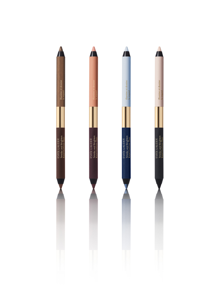 Oboustranná kajalová tužka na oči Smoke and Brighten Kajal Eyeliner Duo, Estée Lauder, 910 Kč/kus

