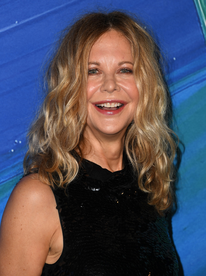 Herečka Meg Ryan nosí mikádo v různých délkách. Stačí je upravit pomocí kulmy a zapracovat na jejich objemu. 
