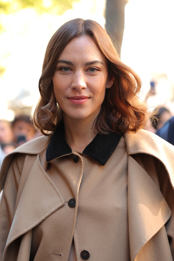 Alexa Chung a její italský bob.
Alexa Chung a její italský bob.