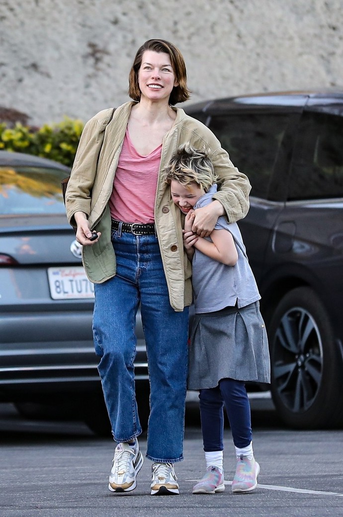 Milla Jovovich během let