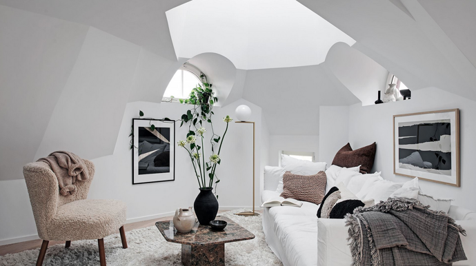 Galerie: Unikátní podkroví s vlastní věží Galerie: Unikátní podkroví s vlastní věží