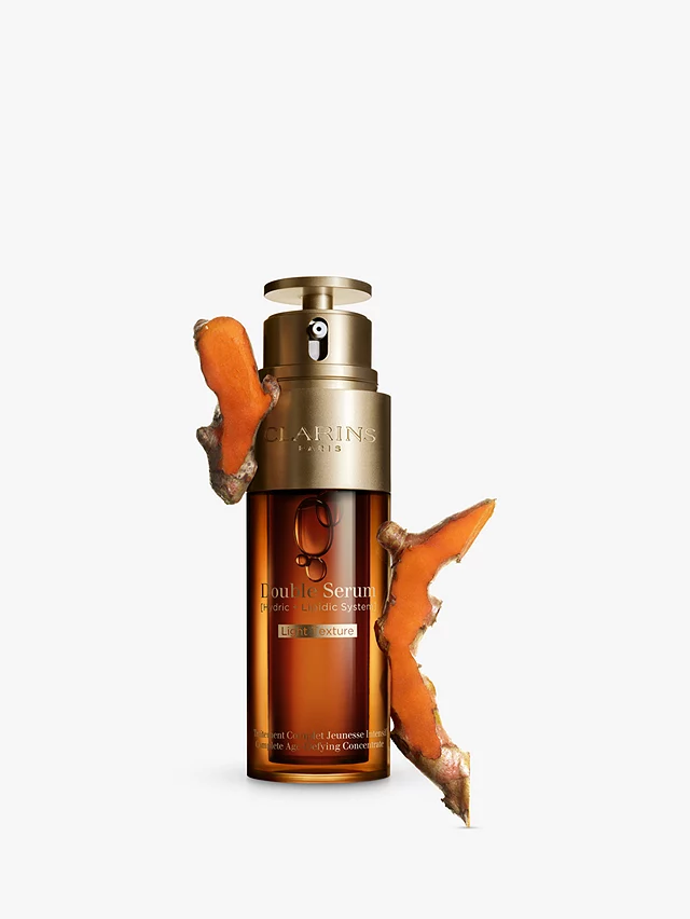 Anti-aging sérum Double Serum Light Texture, Clarins, 3200 Kč
