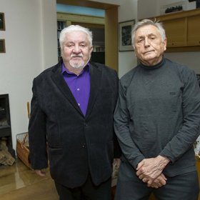 Marián Labuda st., Jiří Menzel v dokumentu Tajemství Mariána Labudy
