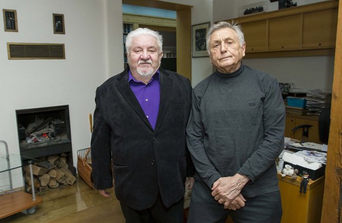 Marián Labuda st., Jiří Menzel v dokumentu Tajemství Mariána Labudy
