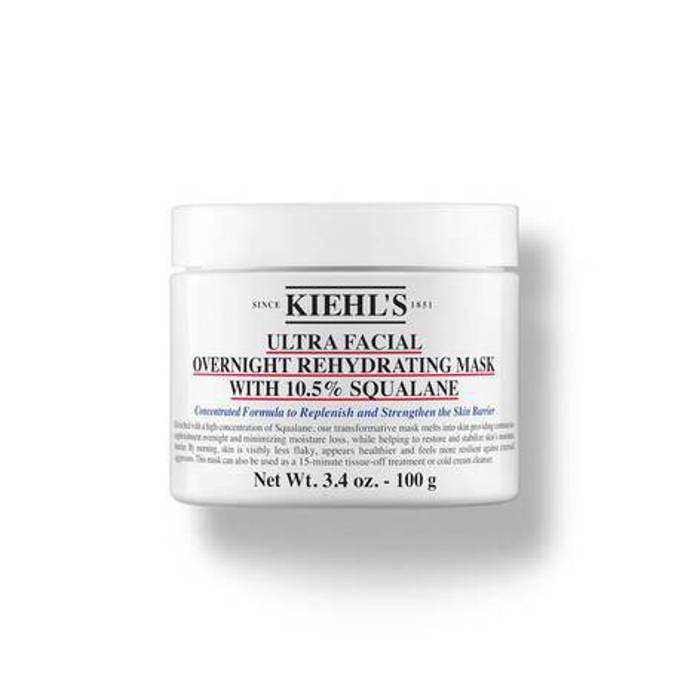 Noční maska Ultra Facial Overnight Rehydrating Mask with 10.5% Squalane, Kiehl’s, 1010 Kč

