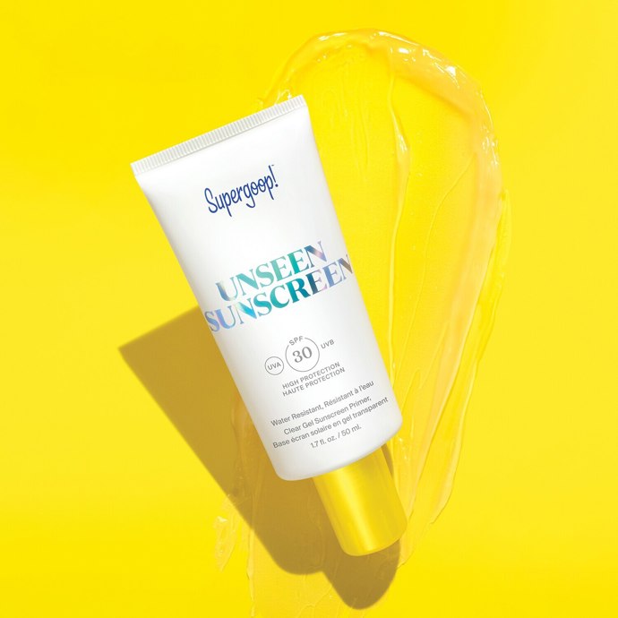 Opalovací krém Unseen Sunscreen SPF 30, Supergoop!, 1050 Kč, Sephora
